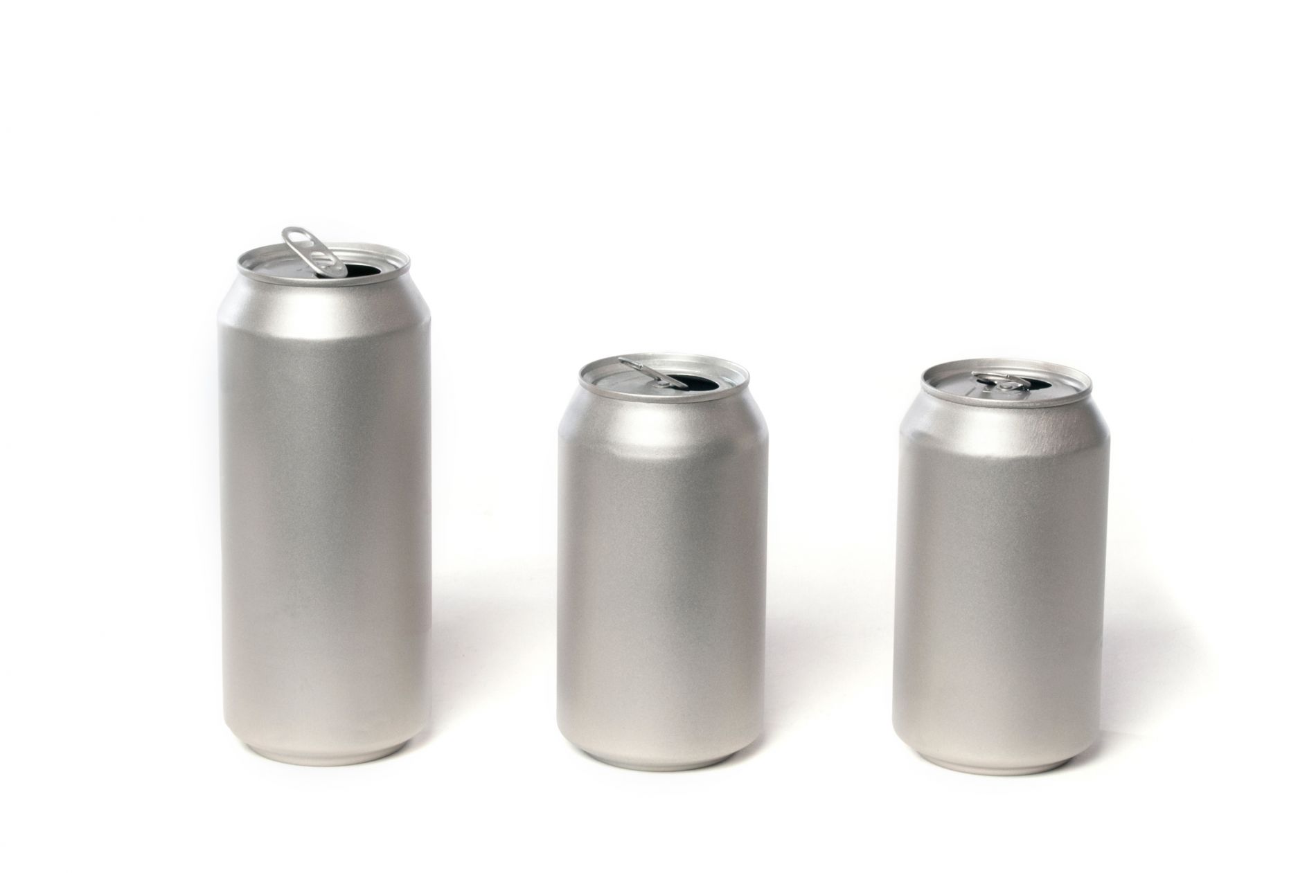 Aluminum cans.